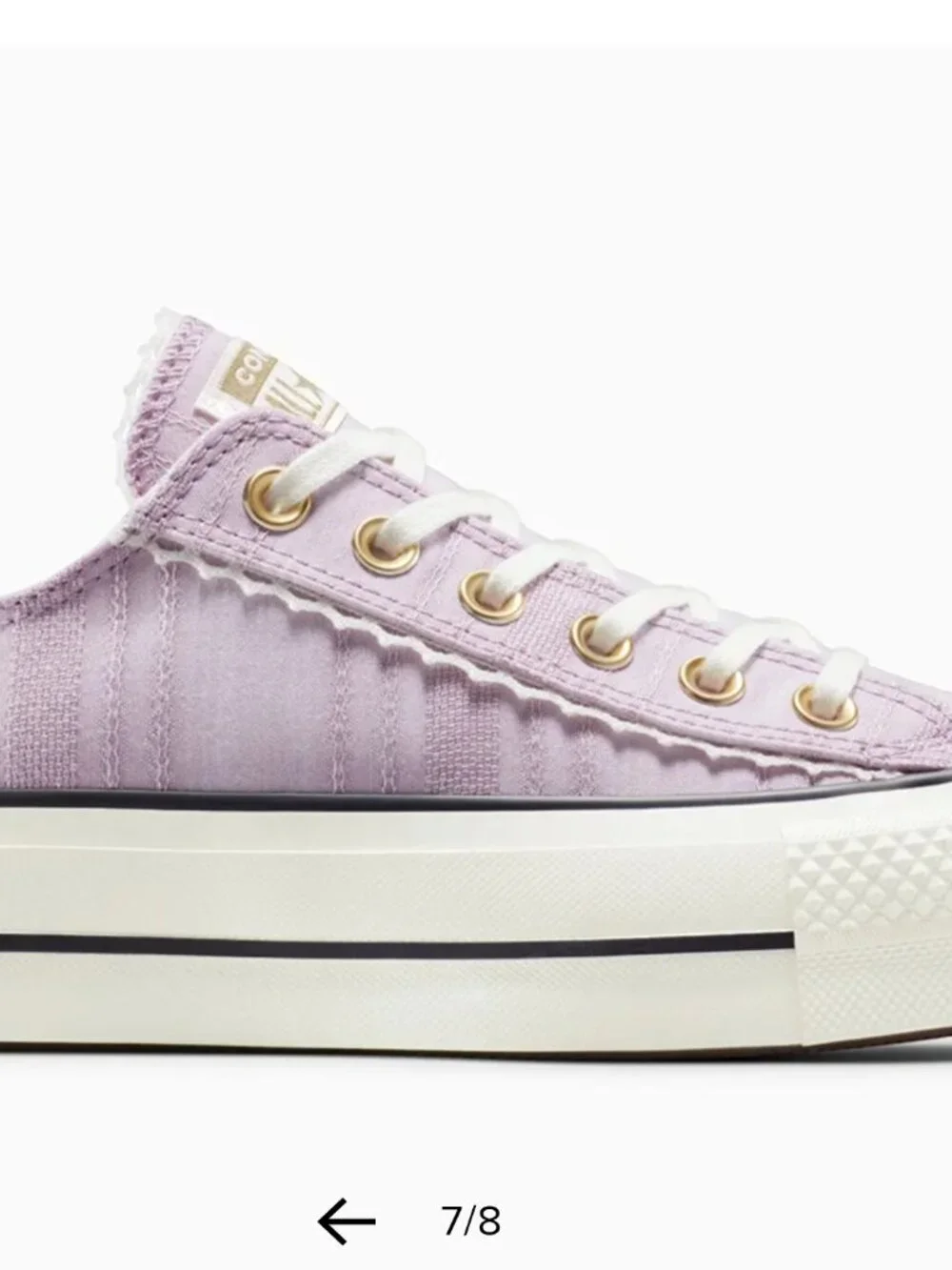 Converse Chuck Taylor All Star Lift School Daze Platform Sneakers – Lilac/Purple - Picture 4 of 11